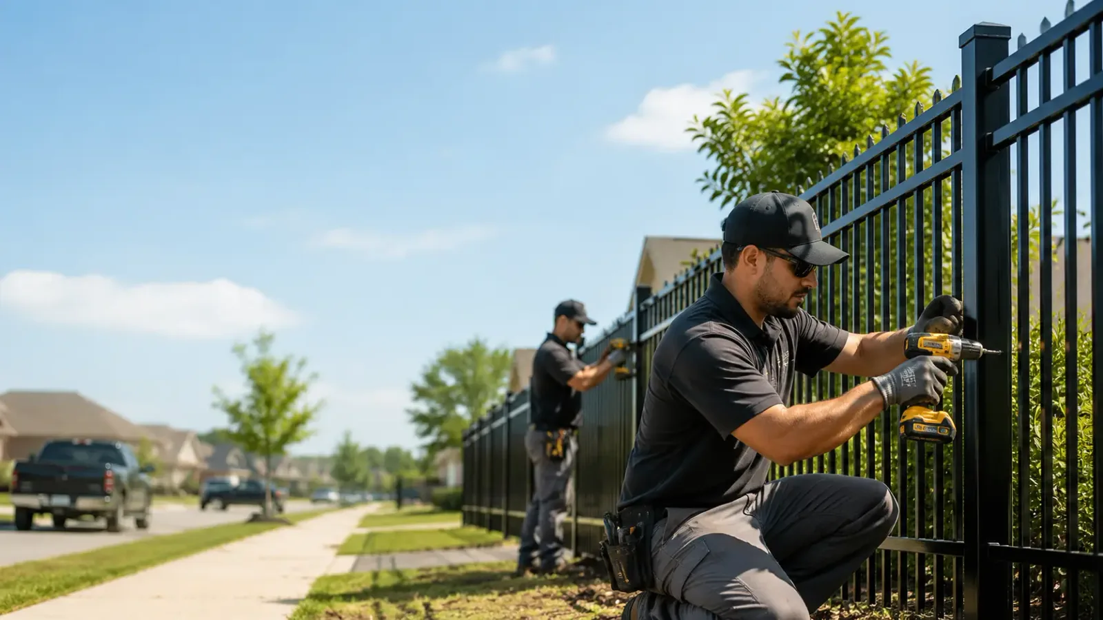 Metal Fence Installation in Emden, IL
